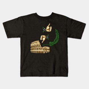 Gladiator's Decree: Pollice Verso - Thumbs Down Kids T-Shirt